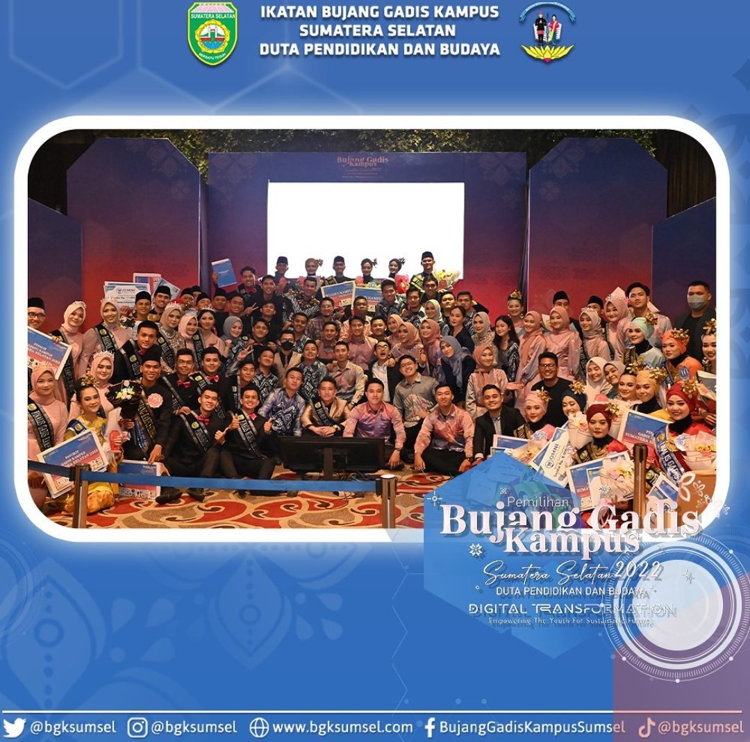 Pemilihan Bujang Gadis Kampus Sumatera Selatan 2022
