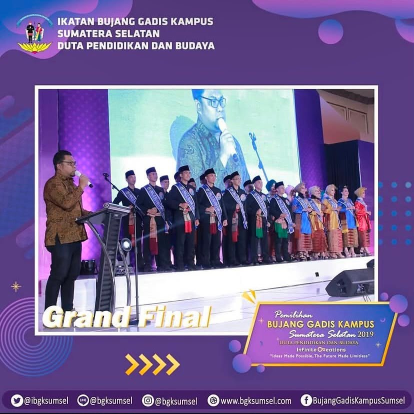 Grand Final Bujang Gadis Kampus Sumatera Selatan 2019