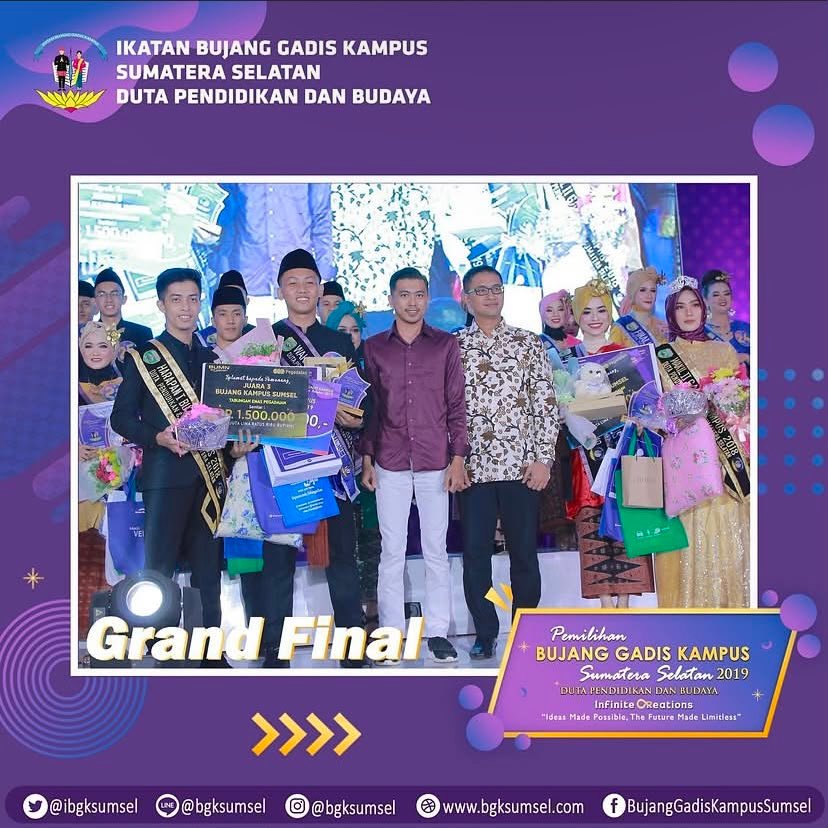 Grand Final Bujang Gadis Kampus Sumatera Selatan 2019