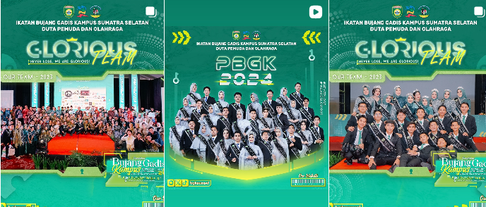Pemilihan Bujang Gadis Kampus Sumsel 2024